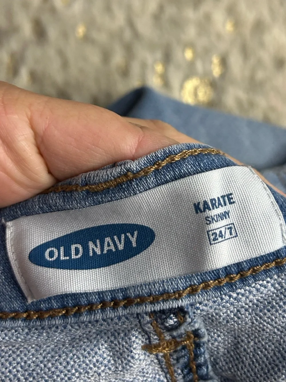 5 for $25🔥Old Navy‎ Karate Skinny Adjustable Waist Jeans 3T
